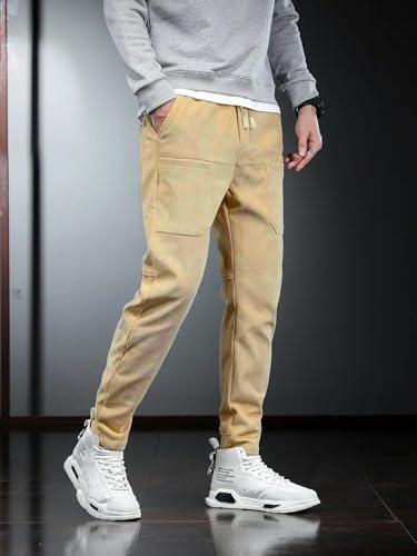 Image of Track Pant for Men || Track Pants || Plain Track Pant (Rib-Trackpant)