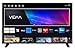 Toshiba 43 Zoll QLED Smart TV VIDAA - 4K UHD Fernseher mit Dolby Vision HDR, Triple-Tuner (DVB-C/S2/T2), Bluetooth & Streaming Apps, 43QV1563DDW (2026)