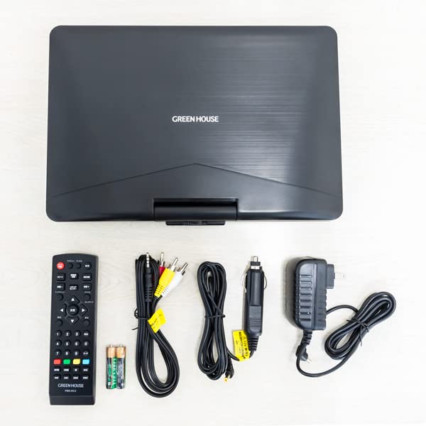 Amazon.co.jp: [Set] Greenhouse Portable Blu-Ray Player 10 Inch