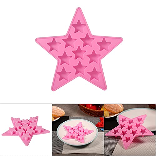 Bandeja para cubitos de hielo Star de silicona miniatura 2