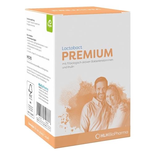 Lactobact Premium Kapseln biologisch aktive Bakterien für die Darmflora, 150 pzas Cápsulas