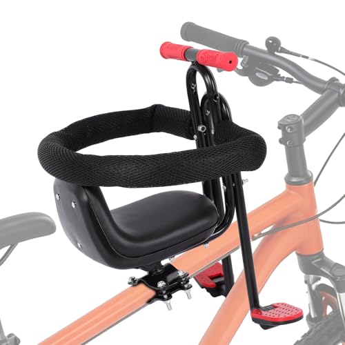 FAHKNS Kid's Bike seat Front Child Carrier Bike Chair for Bicycle Kids seat,Fully Enclosed...