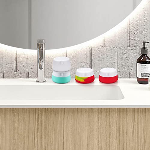 Cosywell Small Travel Containers 20Ml For Toiletries Tsa Approved Silicone Cream Jars Refillable Leak-Proof Travel Accessories With Lid For Lotion Cosmetic Makeup Body Cream (4 Pieces) #TOP5