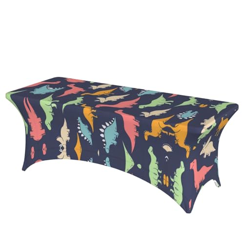Nappe dinosaure facile à installer pour protéger et décorer votre table 1,8m