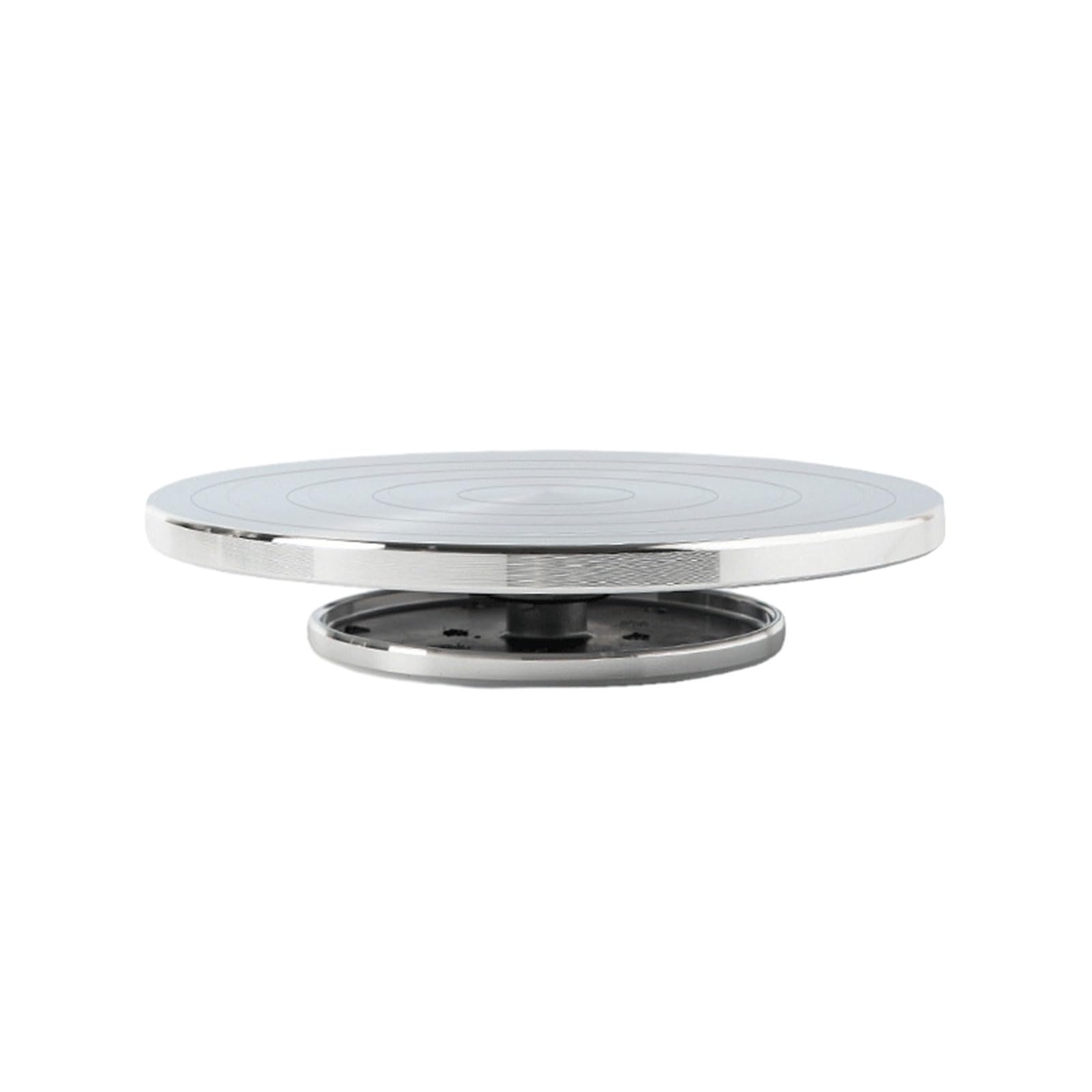 YWLUUOO Ceramics Clay Pottery Turntable Rotating Disc Round Pottery Wheel Clay Sculpture Trimming Spinner Tool Cake Rotating Disc for Display