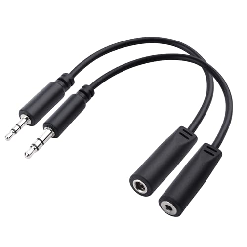 Cable Matters Combo-Pack TRS 2.5 mm and 3.5 mm Headphone Adapter Kit
