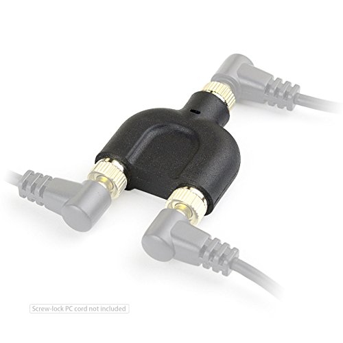 Elefront Flash Strobe PC Sync Triple Splitter Extension Adapter with