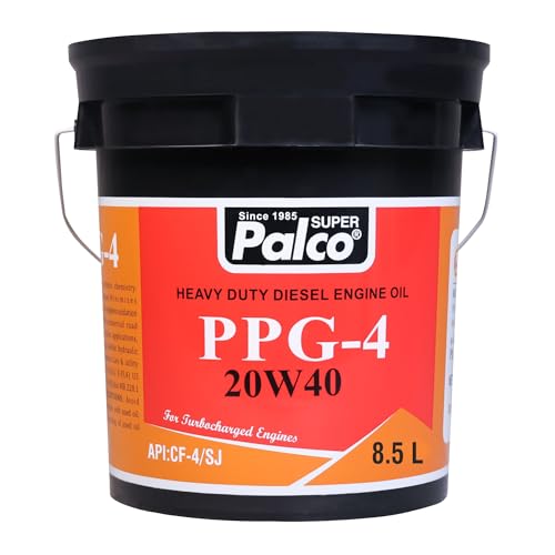 Image of PALCO PPG-4 20W40 Diesel Engine Oil 8.5 Litres, API: CF-4 /SJ Multigrade Engine Oil for Diesel Commercial Road Transport Off Highway Vehicles | New Generation Automotive Vehicles