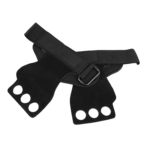 EMUKOEP Luvas de 3 Dedos Luvas de Couro Duráveis ​​para Homens e Mulheres Esportes Ao Ar Livre Trein