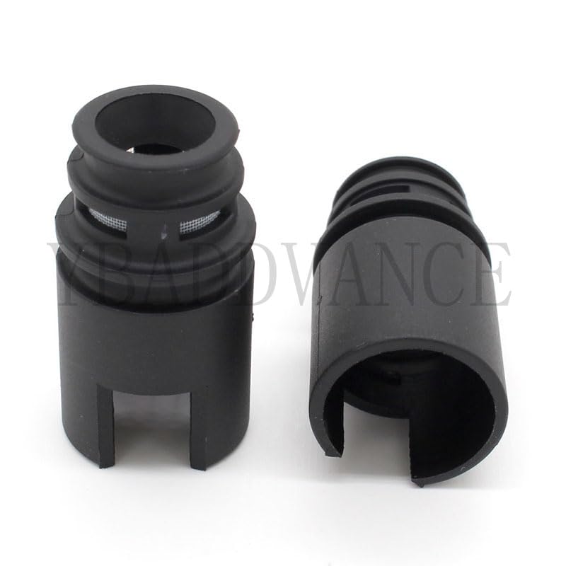 Black Shells Fuel Injector Filter For Petrol Fuel Injector IWP076 IWP022 For VW - (Color: Black)