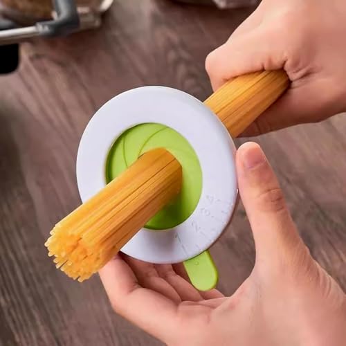 AKOAK 1 Pack Spaghetti Measuring Tools, Pasta Portion Control Gadgets with 4 Different Adjustment Gears Cooking Tools, Control All Kinds Of Noodles Gadgets