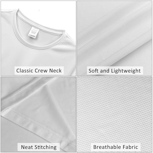 Mens Long Sleeve Quick Dry Workout Athletic T Shirt Running Moisture Wicking Classic Tee Shirts4