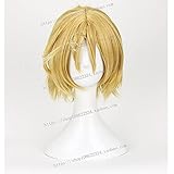 Axis Powers Hetalia APH HETALIA Canada Cosplay wig Light Golden Short Fashion Synthetic Hair + Wig Cap