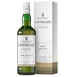 Laphroaig Oak Select | Scotch | Islay | Single Malt Peated Whisky | Smoky, Salty & Sweet | 40% ABV | 70cl (Packaging may vary)