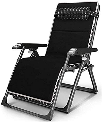 Genérico Tumbona Plegable para el Almuerzo, tumbonas, Silla de jardín reclinable, para Exteriores, jardín, Camping, relajación y Comodidad | Tumbona Plegable, Tumbona Ajustable, Tumbona, pa