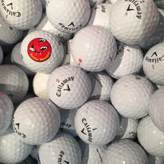 Pelotas de golf Lakeballs Mix 50 unidades calidad AAA/AA blanco