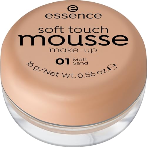 ESSENCE Soft Touch Mousse maquillaje 01 Matt Sand