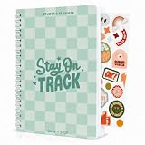 Aesthetic 2026-2027 Checkered Student Planner for Middle & High School