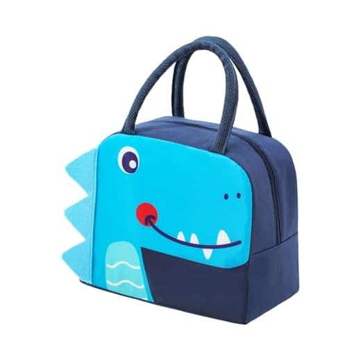UnoSheng Insulated Lunch Bags Bags Cute Lunch Tote Bag Small Cooler Bags Lunch Box Bag for Work Picnic Tote Bag with Pockets (NY2, One Size)