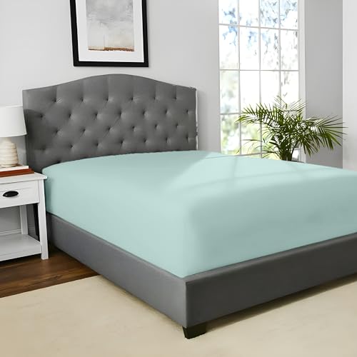 Homesperception Jersey Cotton Poly Fitted Sheet...