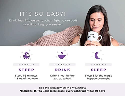 Teami® Colon Detox Tea for Men & Women | 30 Day Supply - Image 6