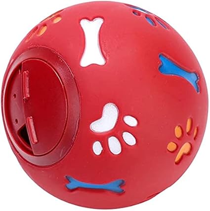 Jilibaba Dispensador de croquetas de goma de juguete para chat dispensador de niño pequeño juguete interactivo juguetes masticables
