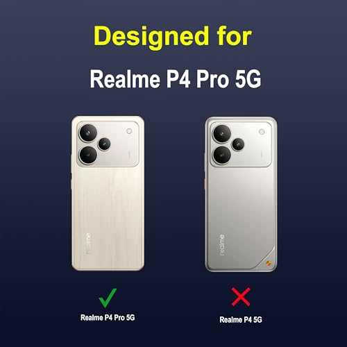 Image of Zapcase Back Case Cover for Realme P4 Pro 5G | Compatible for Realme P4 Pro 5G Back Cover | Liquid Silicon Magic Case with Camera Protection | Sapphire