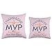 MVP More Veuve Please, Veuve Party Champagne Label Inspired Throw Pillow