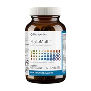 Metagenics PhytoMulti Without Iron – Daily Multivitamin for Overall Health & Aging – 20+ Essential Vitamins & Minerals – with Vitamin B6, Lutein, Zeaxanthin & More – 60 Tablets