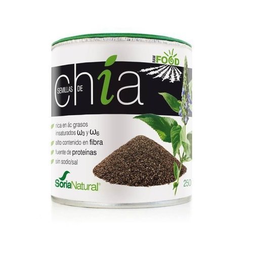 Soria Natural Semillas de Chia Superalimentos - 250 gr