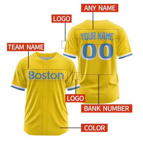 Custom Baseball City Connect Jersey - Personalized Baseball Jerseys Printed/Stitched Sport Shirt for Men Women Youth Kids miniatura 5