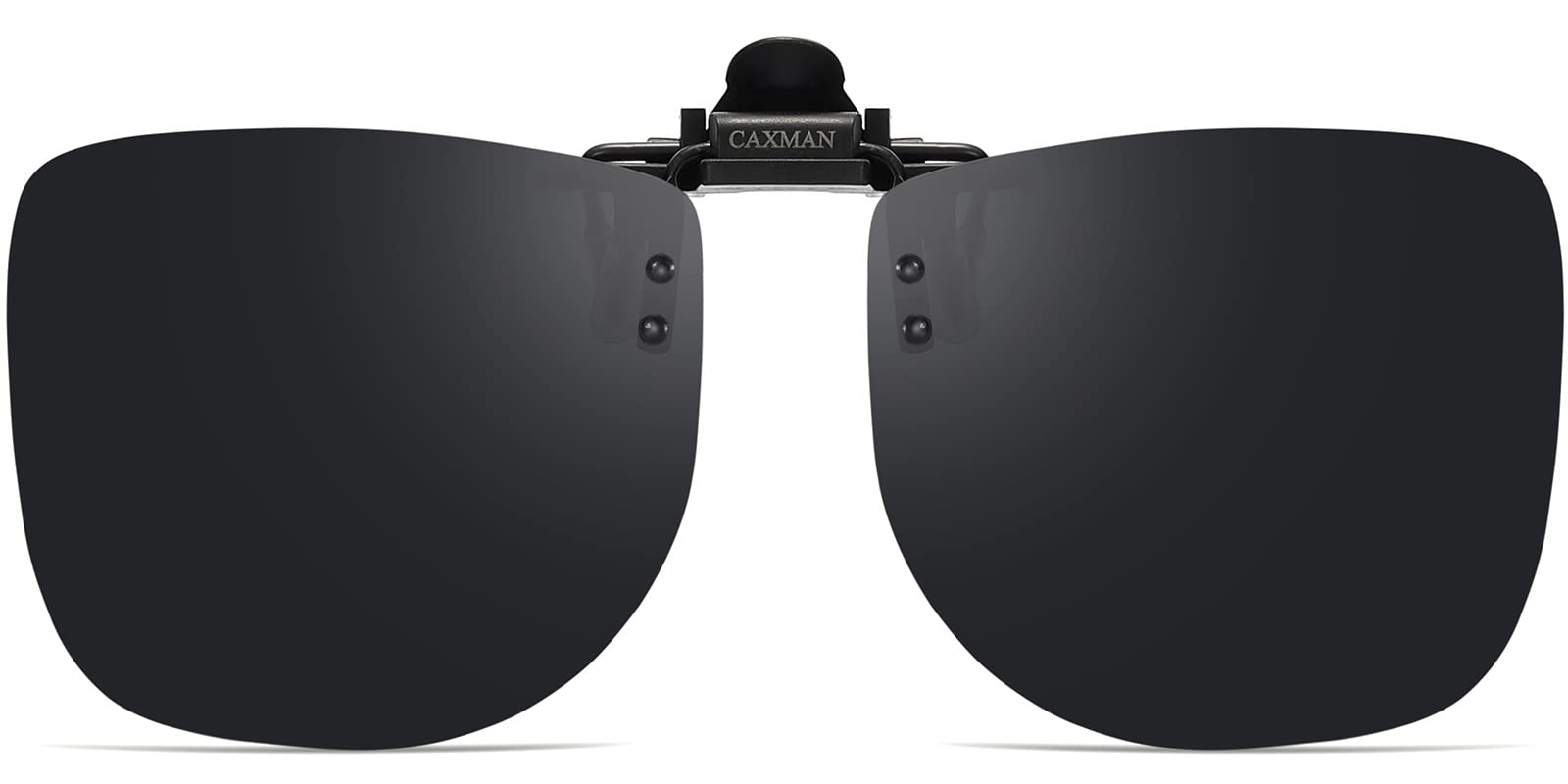 Polarisierte Sonnenbrille mit Metallclip ohne Rahmen für Sehgläser