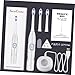 OATIPHO 1set Boy Girl USB Charging Electric Toothbrush Design Modes Tooth- Bristles for Deep Cleaning Auto Timer for Boys and Girls Oral Care White