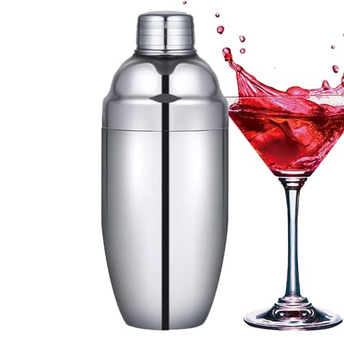 Shaker da cocktail - Shaker a set shaker in acciaio inox utensili da shake riutilizzabili per cocktail margarita, kit , 6,3 x 2,95 pollici