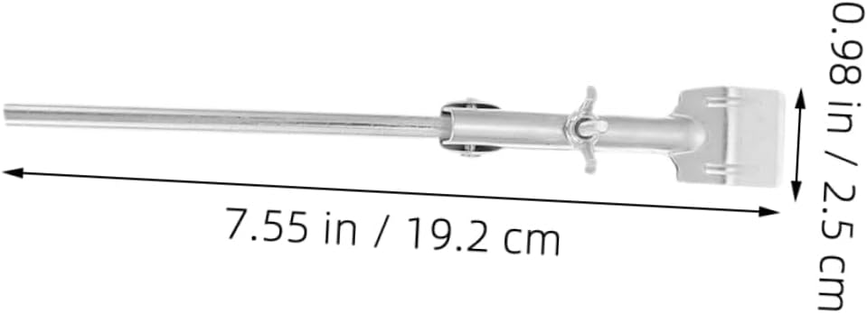 Alipis Metal Flask Clip and Test Tube Clamp Holder for Laboratory Stand Sturdy Lab Equipment for Chemistry Experiments Compatible Test Tubes and Flask Sizes
