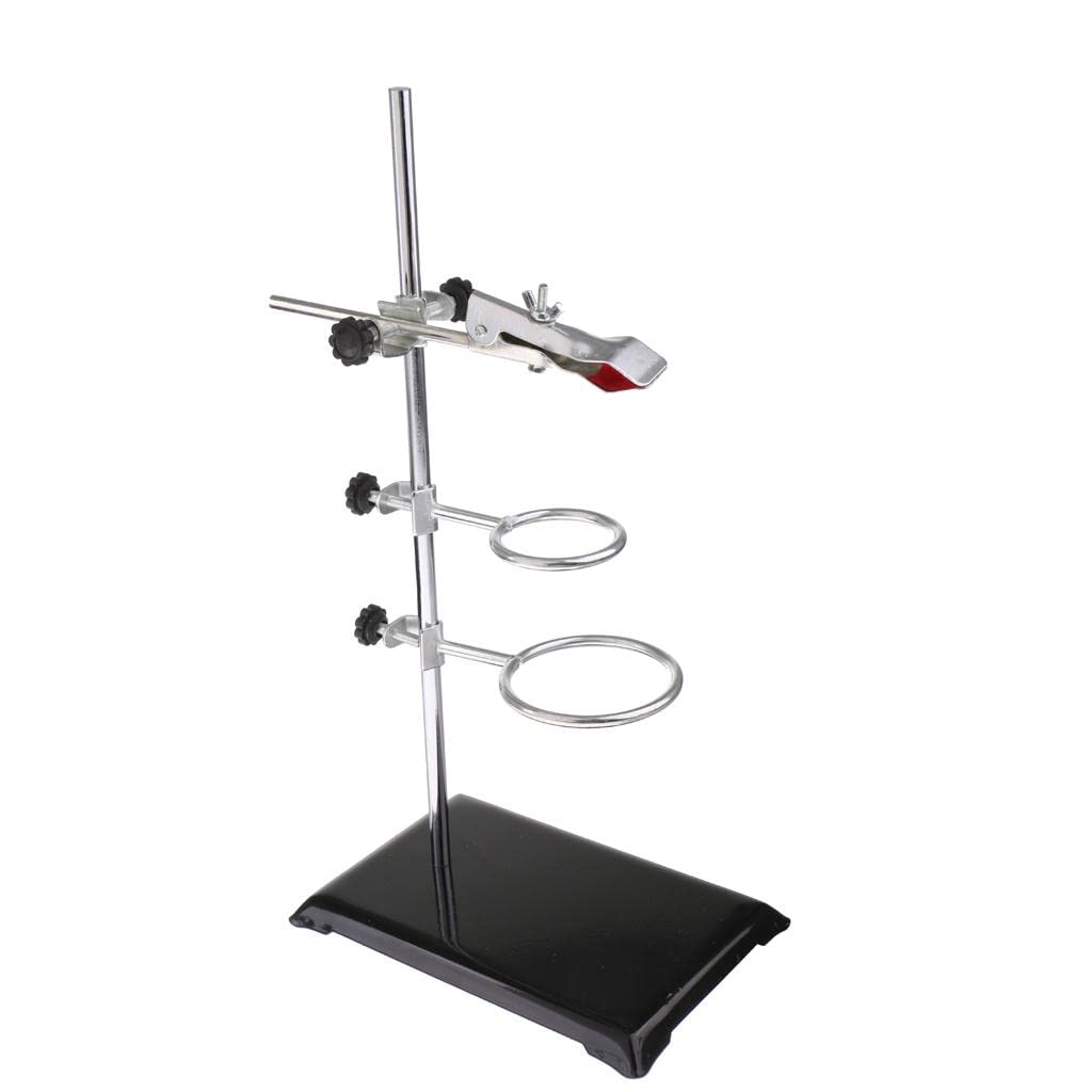 Support bécher 40cm anti-basculement pour tube et pince chimie