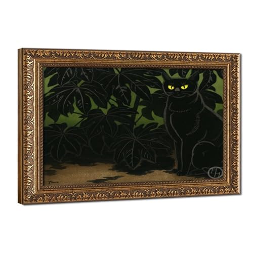 Toile Cat in Bush Inagaki Tomoo pour créer une ambiance zen dans votre salon