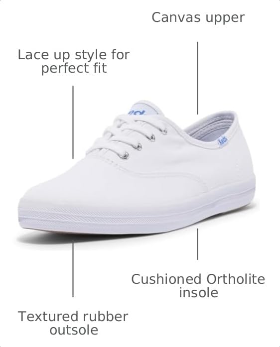 Image of Keds Women's Champion Seasonal Lace-Up Fashion Sneaker