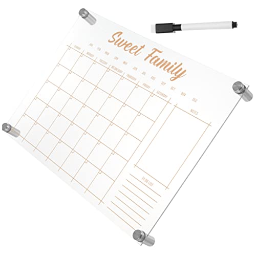 Uonlytech 1set Practical Multifunctional Memo Board Erasable Weekly Plan Note Board for Office Includes Push Pins Whiteboard Marker