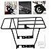 Porgeel Electric Scooter Rear Rack Luggage ShelfRear Shelf Metal DIY Rear Cargo Rack Compatible with M365 1S Pro Accessories for Electric Scooter Bike