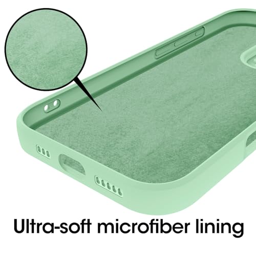 Andwing For iPhone 16 Pro Case,Silicone Case Soft Ultra For iPhone 16 Pro Phone Case Slim Protective Shockproof Cover Scratch-Resistant Microfiber Lining - Image 4