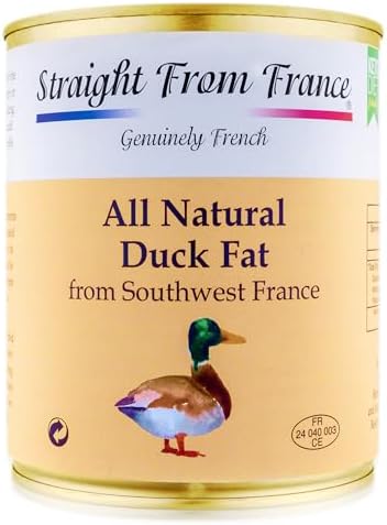Straight from France All Natural Duck Fat for Cooking from Southwest France K...