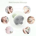 COMFIER Electric Cordless Hair Scalp Massager,Waterproof Head Massager with Mutlti-Modes Vibration,Portable Handheld Head Scratcher for Hair Growth,Full Body Kneading & 84 Massage Nodes - Image 4