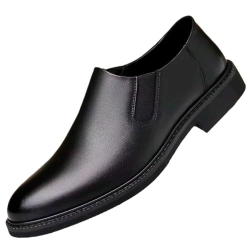 Men's Fashion Classic Dress Shoes Wedding Formal Modern Walking Slip-On Business Non-Slip Softsole Office Oxford Shoes