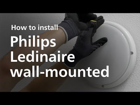 Philips Ledinaire WL070V LED Hublot installation view
