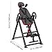 Happybuy Inversion Table, 300 lbs Capacity Heavy Duty Decompression Back Stretcher, Strength Training Equipment with Headrest, Ankle Lock & Adjustable Protective Belt, Red/Black