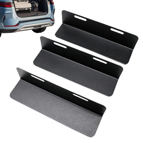 Divisor de equipaje para maletero de coche, organizador de seguridad de carga de metal, sistema de seguridad de carga antideslizante para SUV, vehículos, artículos deportivos, bolsas de la compra