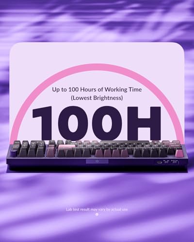 Keychron Q5 Pro Wireless QMK/VIA Mechanical Keyboard, RGB Full Customizable 96% Layout with Programmable Knob, Hot-swappable K Pro Banana Switch Compatible with Mac Windows Linux - Purple - Image 5