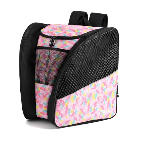 EALER SBH202 Schlittschuhtasche, Schlittschuh-Rucksack, Rollschuhe, Skischuhtasche, Eis- & Inline-Skate-Tasche – Große Kapazität, wasserdichte Schutzausrüstung