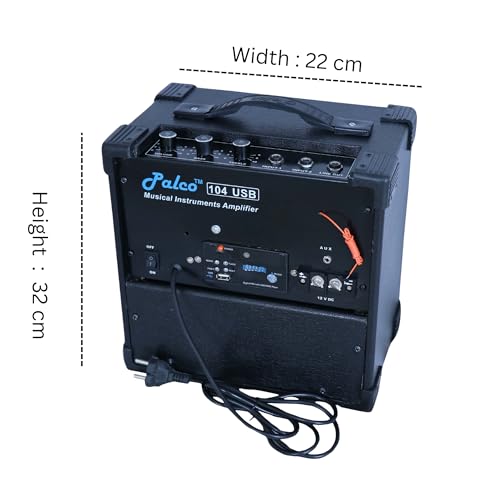 Image of PALCO 104 Amplifier with Bluetooth, USB and FM, Black